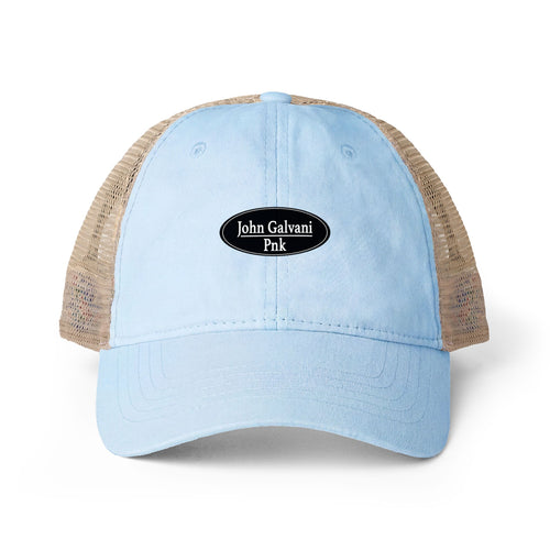 Casquette pour femme à dos en maille délavée
