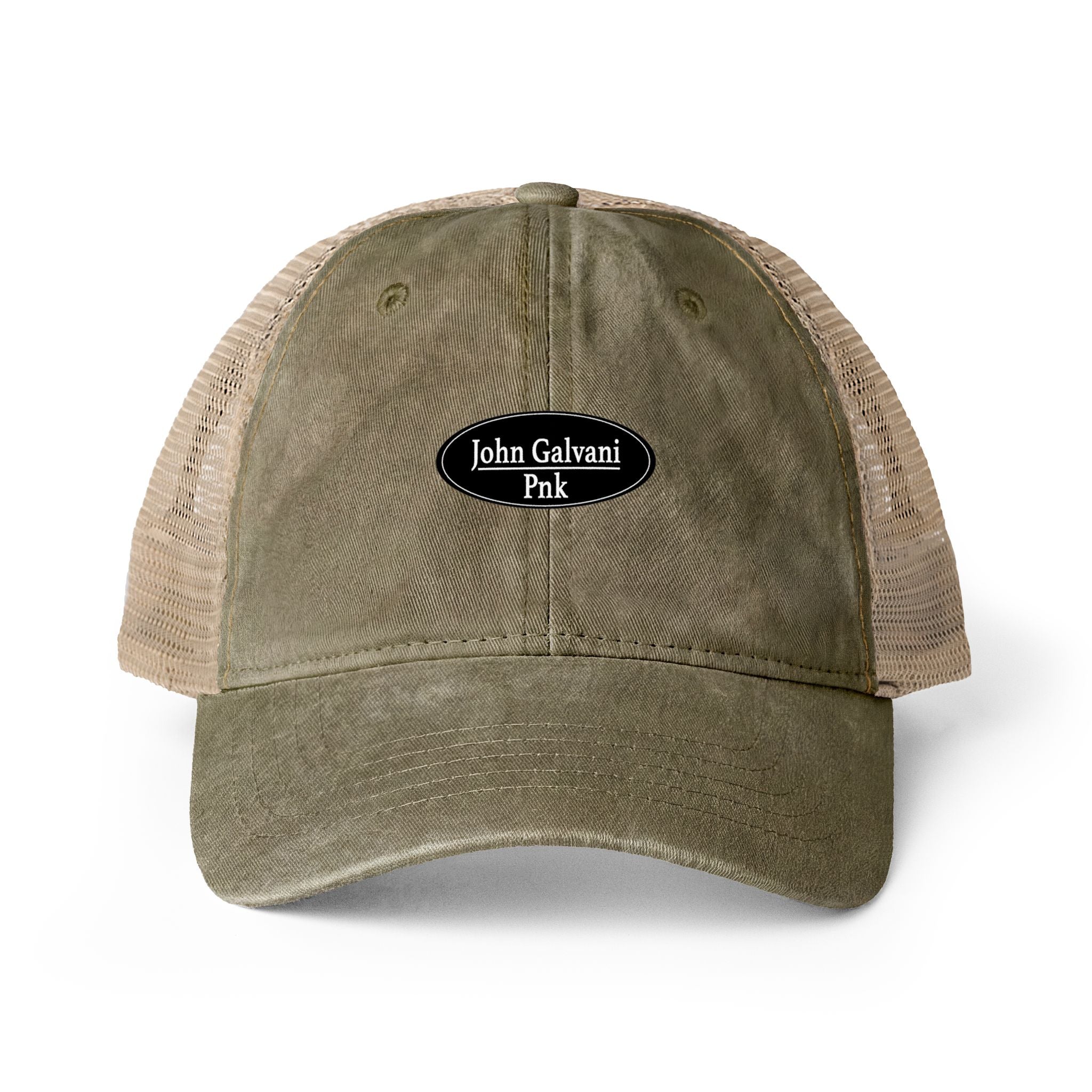 Casquette pour femme à dos en maille délavée