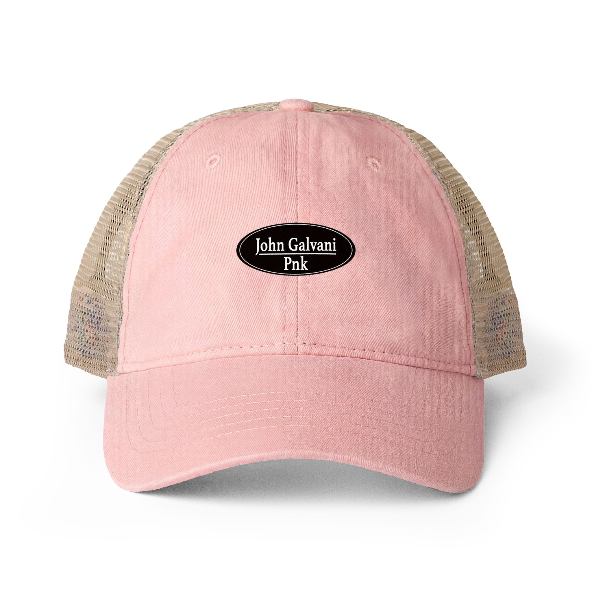 Casquette pour femme à dos en maille délavée