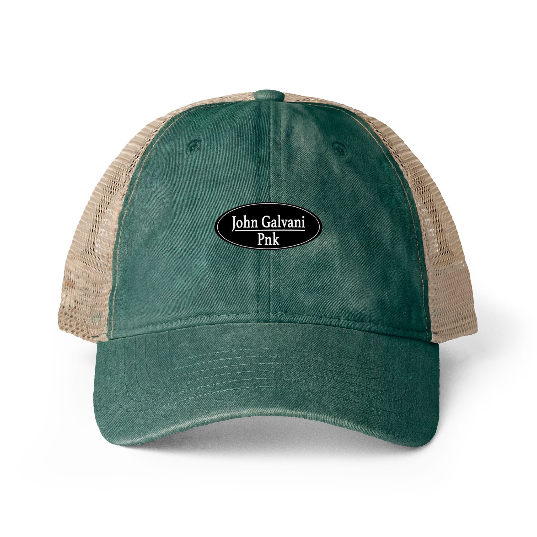 Casquette pour femme à dos en maille délavée