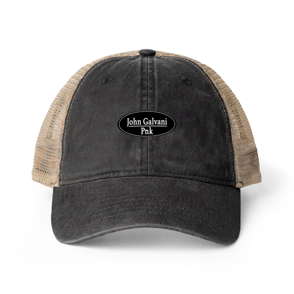 Casquette pour femme à dos en maille délavée