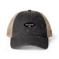 Casquette pour femme à dos en maille délavée