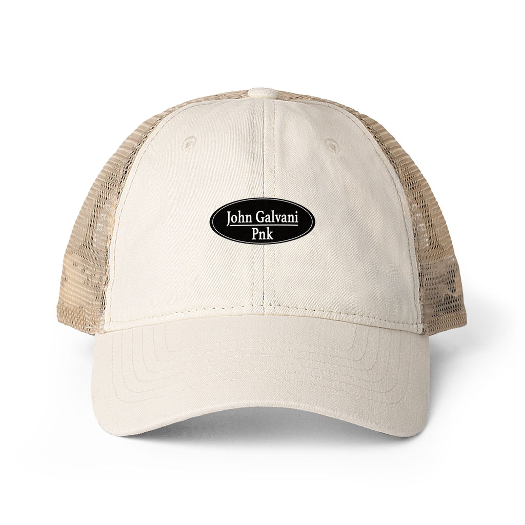 Casquette pour femme à dos en maille délavée