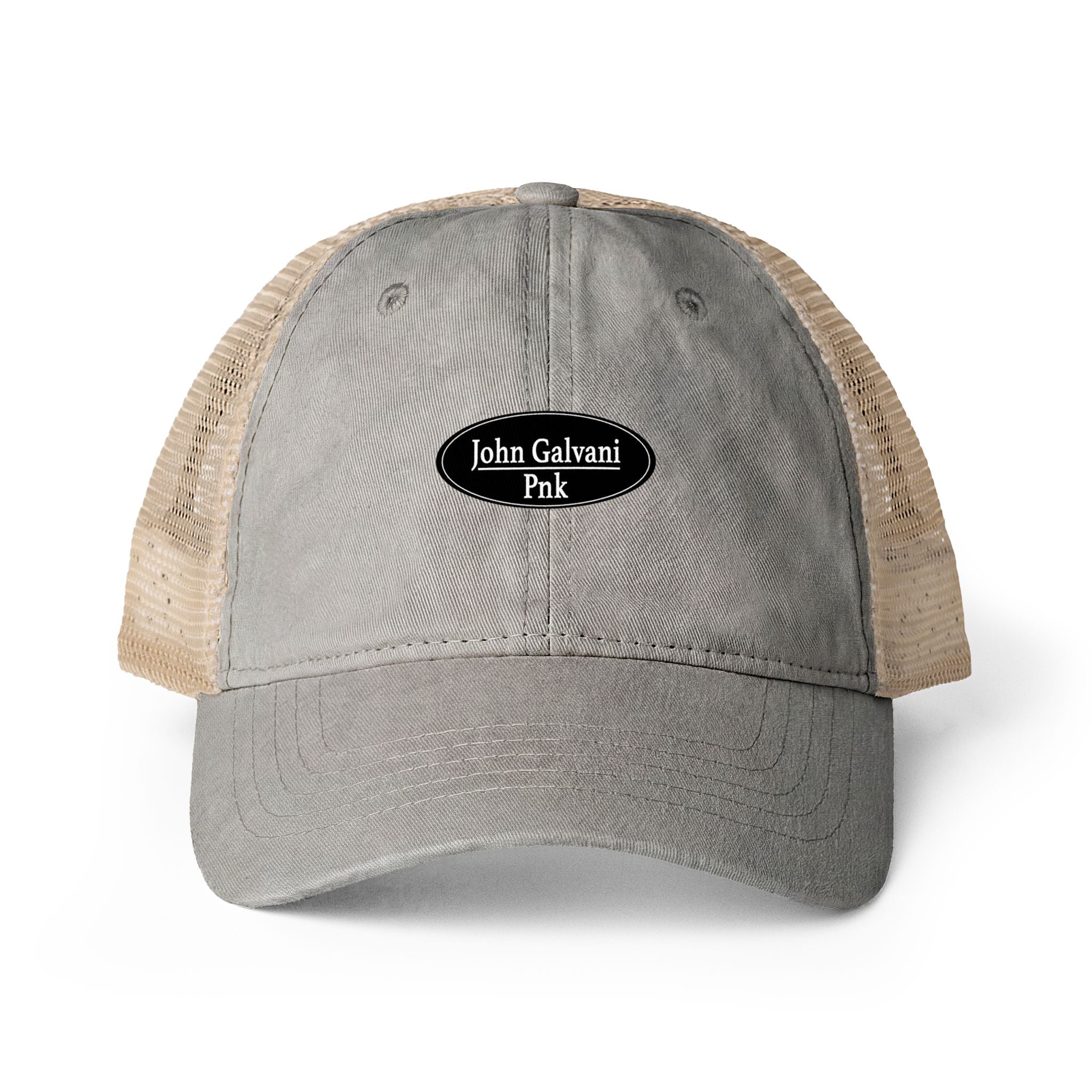 Casquette pour femme à dos en maille délavée