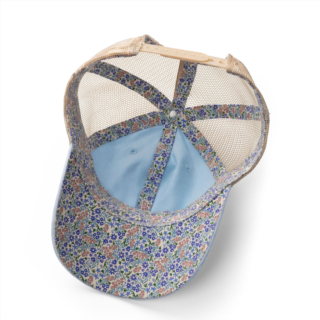 Casquette pour femme à dos en maille délavée