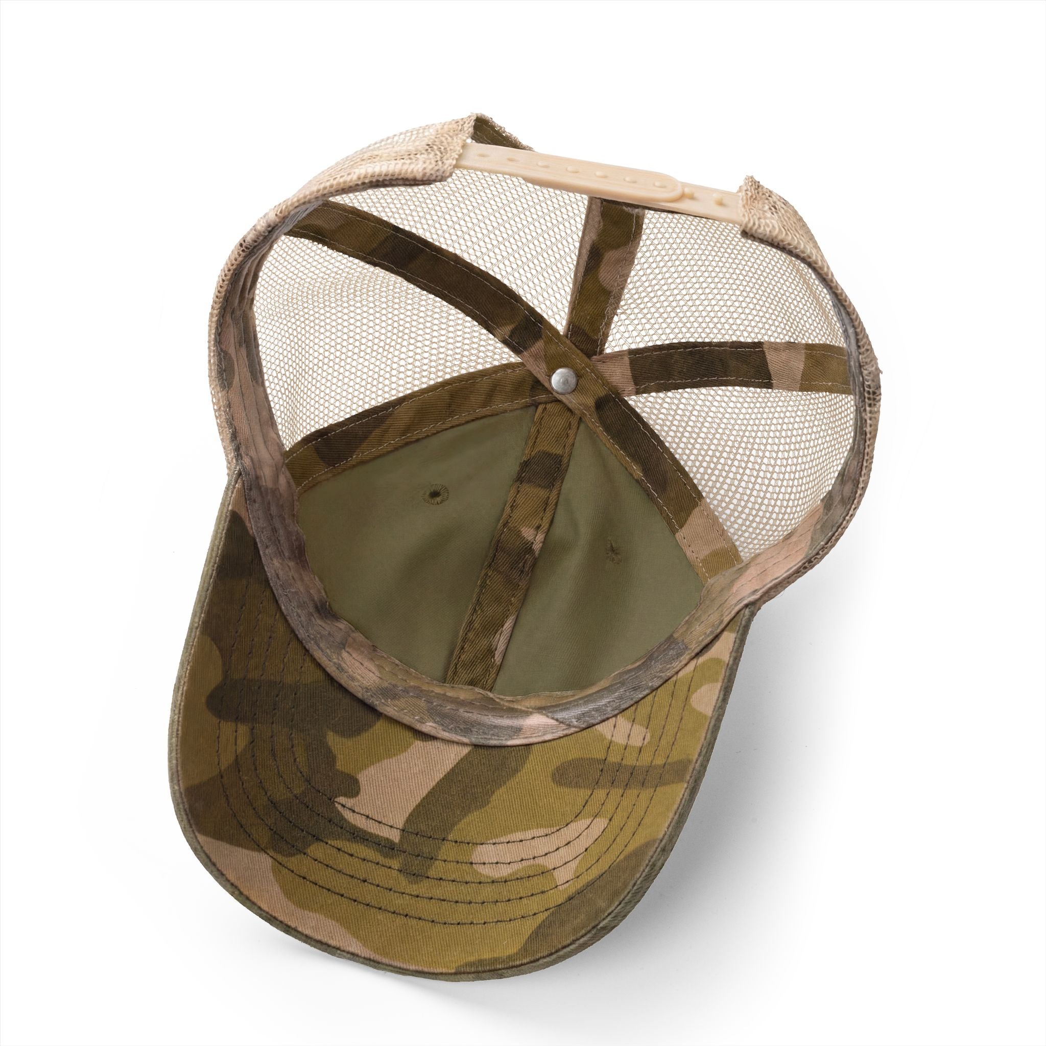 Casquette pour femme à dos en maille délavée