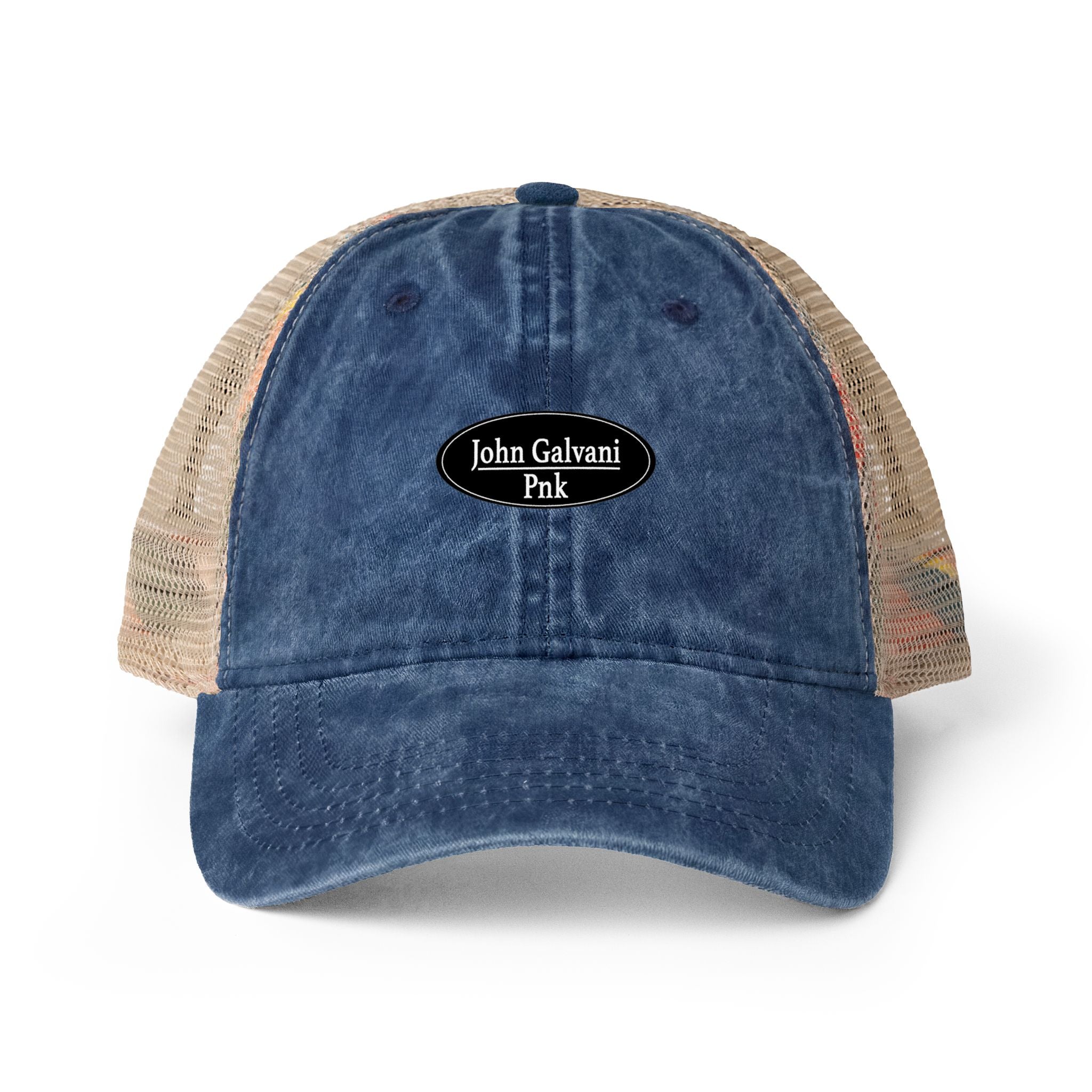 Casquette pour femme à dos en maille délavée