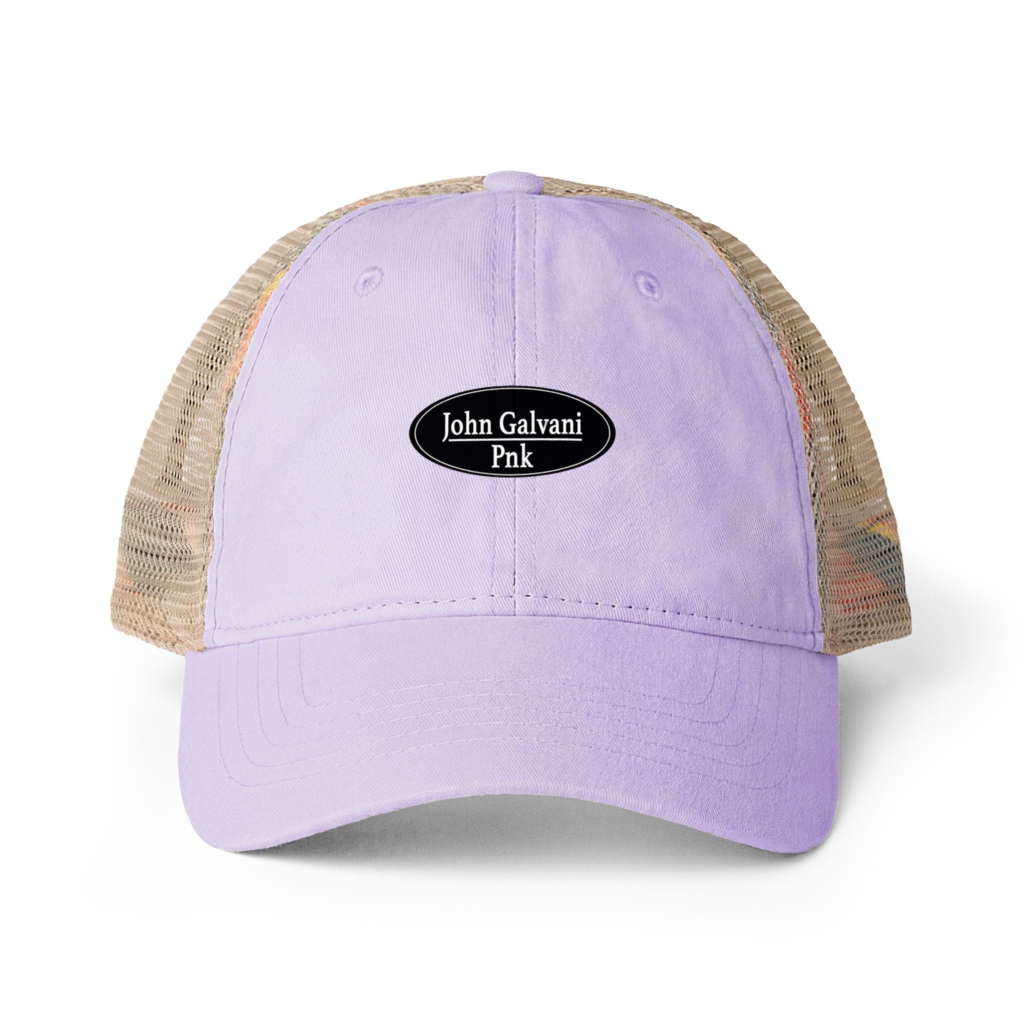 Casquette pour femme à dos en maille délavée