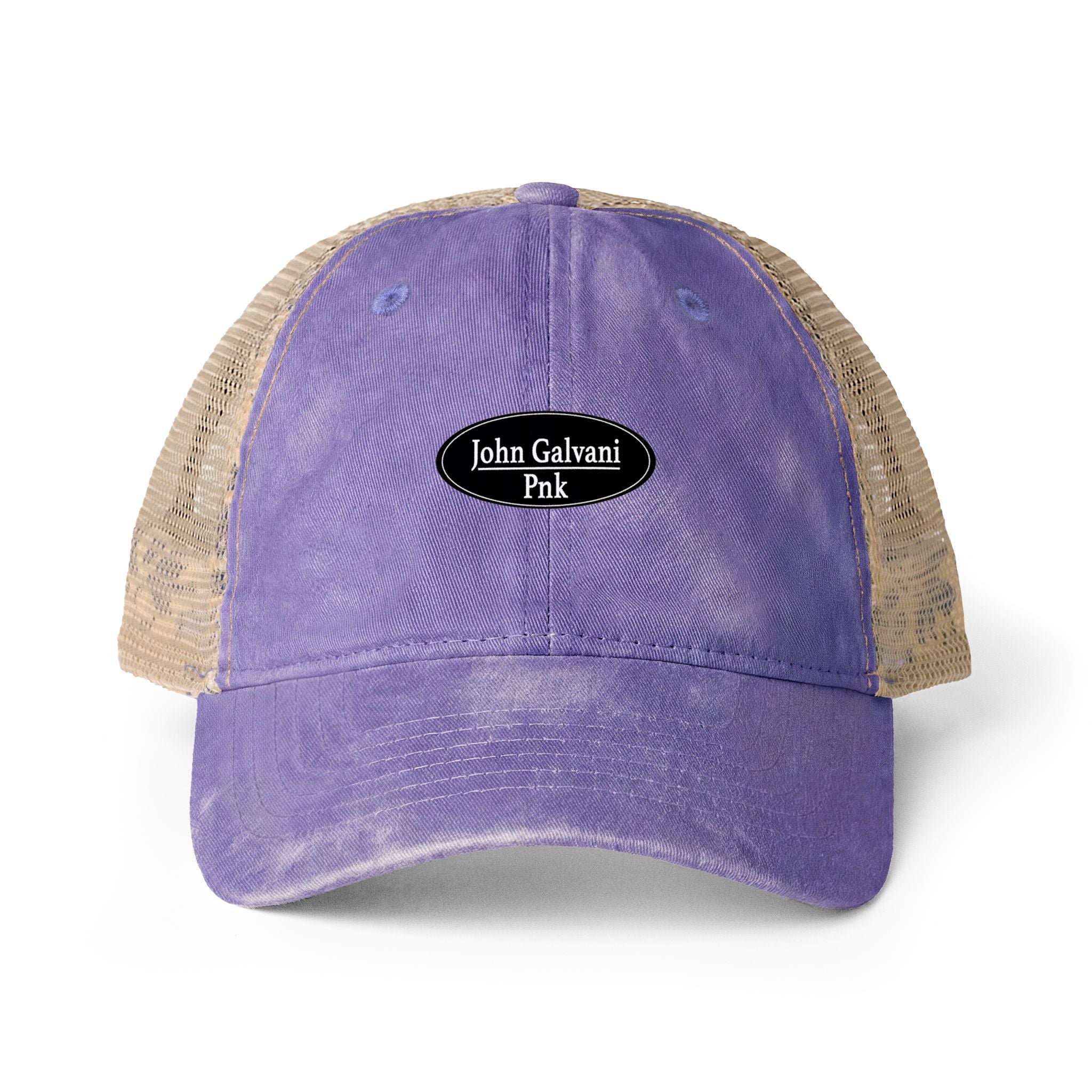 Casquette pour femme à dos en maille délavée