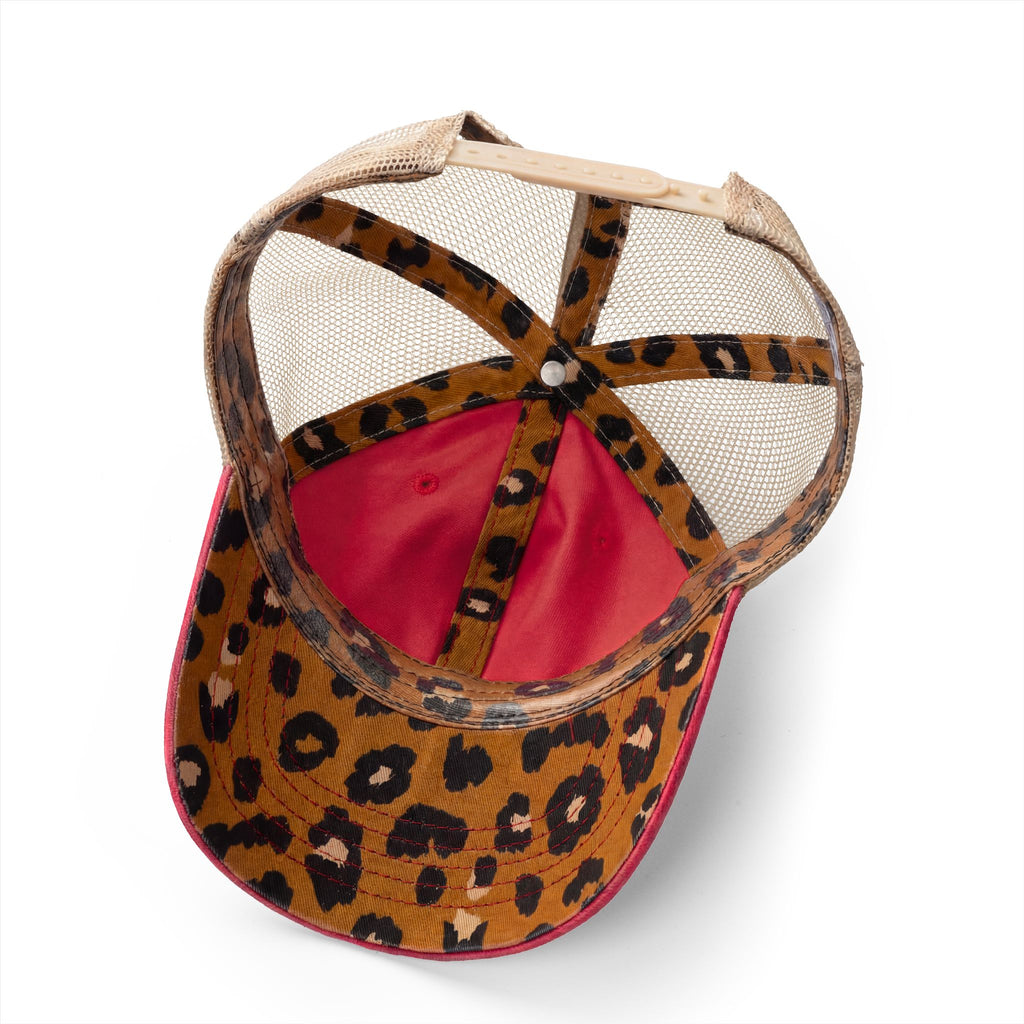 Casquette pour femme à dos en maille délavée