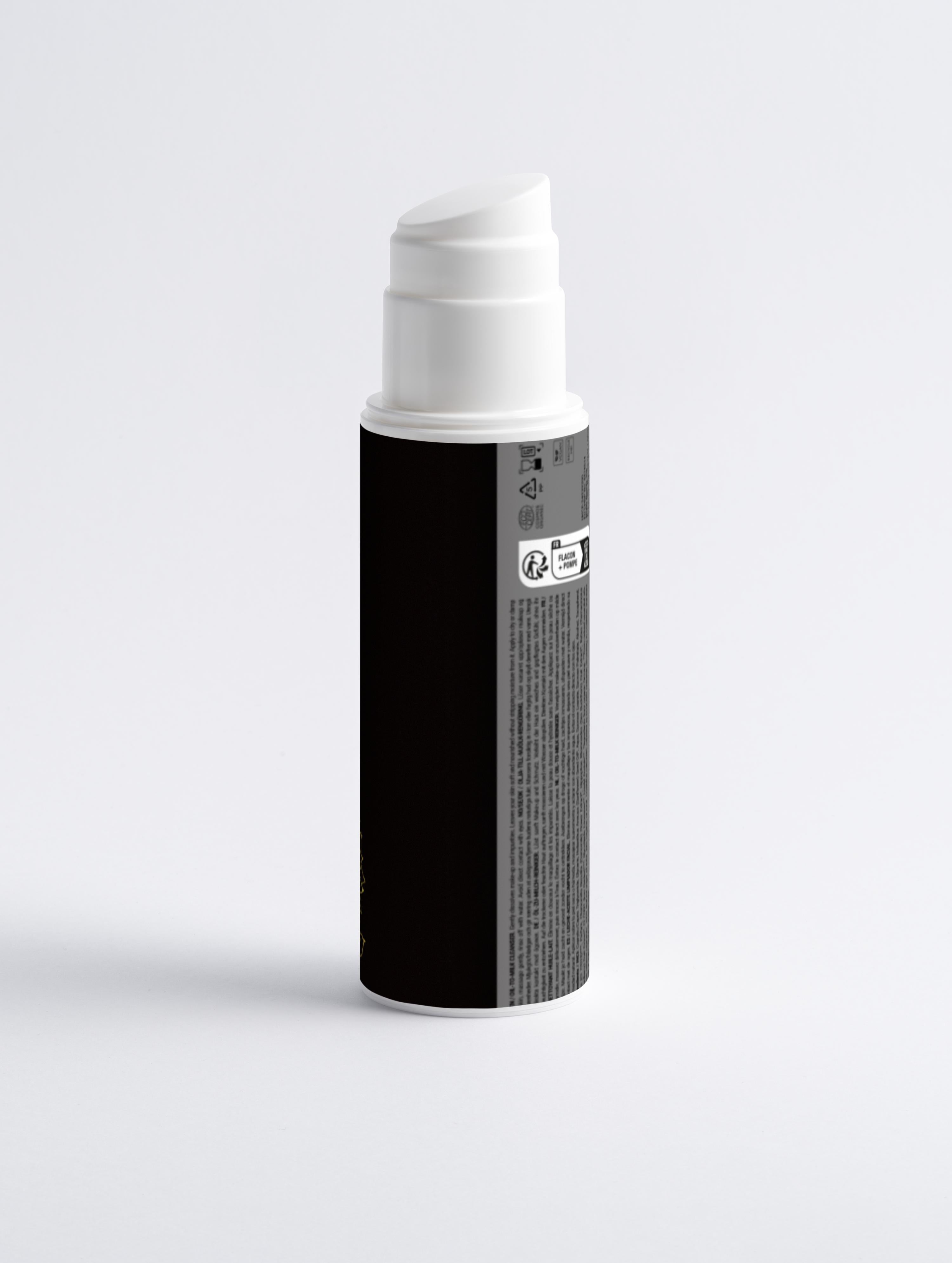Nettoyant huile-en-lait pour peaux sensibles