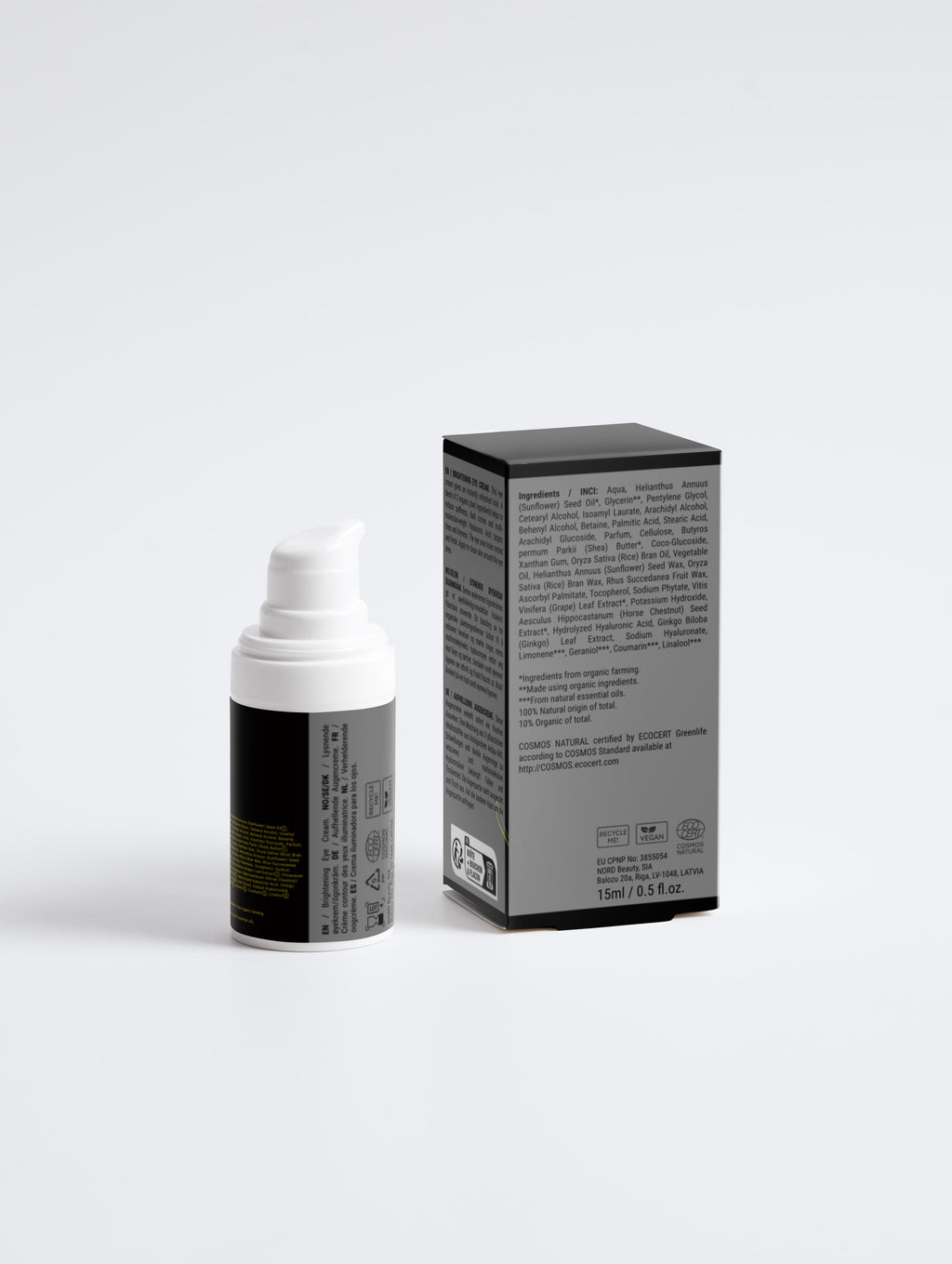 Crème contour des yeux Éclaircissante
